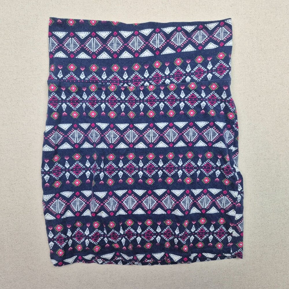 Charlotte Ruse Women's Colorful Pencil Skirt Sz S 23/16 Blue/Red EXCELLENT!!!